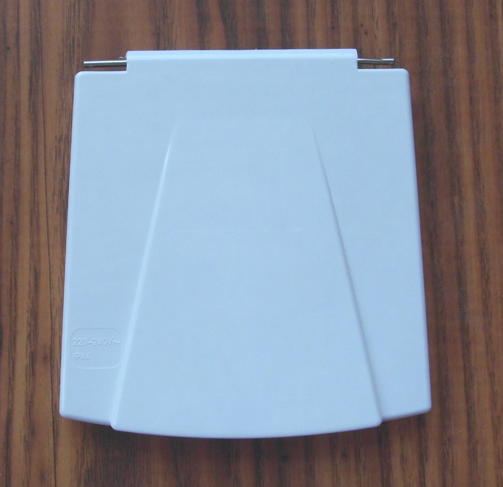 Ersatz Deckel CEE Einspeisestecker Einfüllstutzen Schnappverschluss weiß 80162p