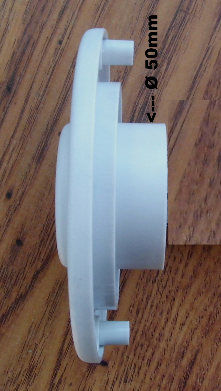 Wandkamin Außenteil ZR80 bianco für Gas Heizung Boiler 4xxx Truma 309f683 NEU