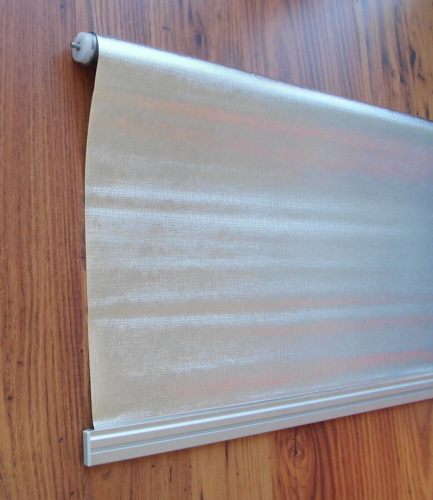 REMIsun Spring Rollo Verdunkelung Nennmaß 870 x 600 Alu / Weiß  88603f NEU