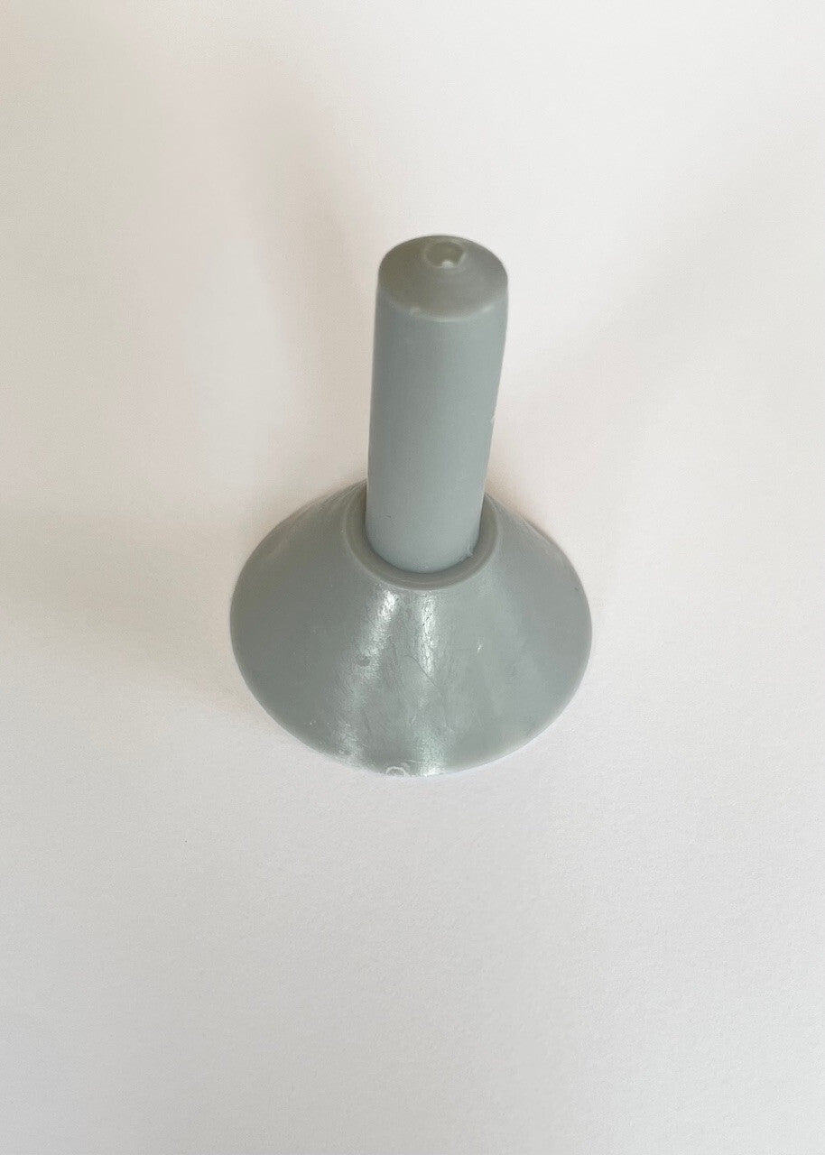 Dornschutz 10x≙1,42€/Stk. Aufsatz grau f. Zeltstangen Regenabweiser 610f825-1Neu