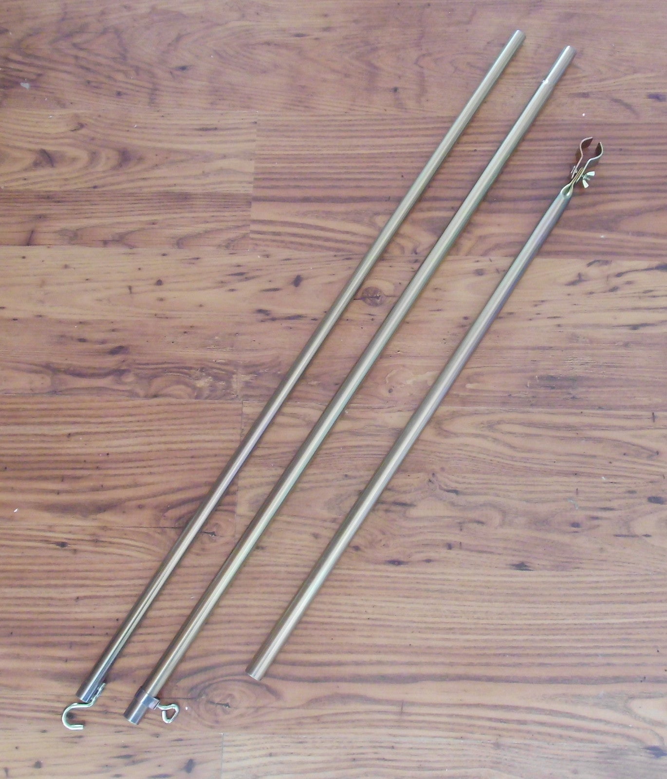 Zeltstange Vorzelt Zelt Stange Dachhakenstange 28mm Stahl 160-260 cm 91802r NEU