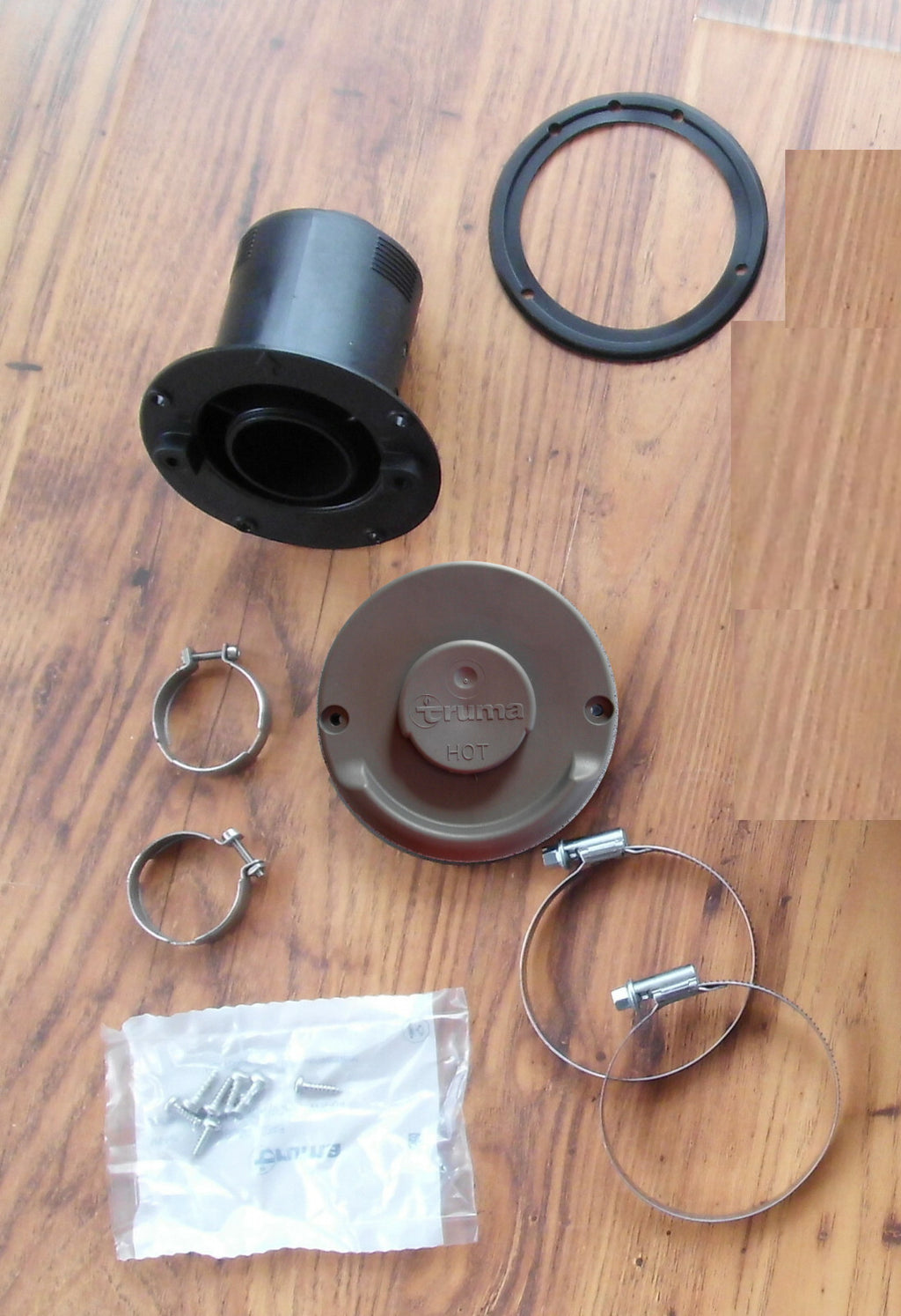 Wandkamin Set WK64L für E 2400 Vario Heat grau Gas Heizung Truma 309f690+ NEU