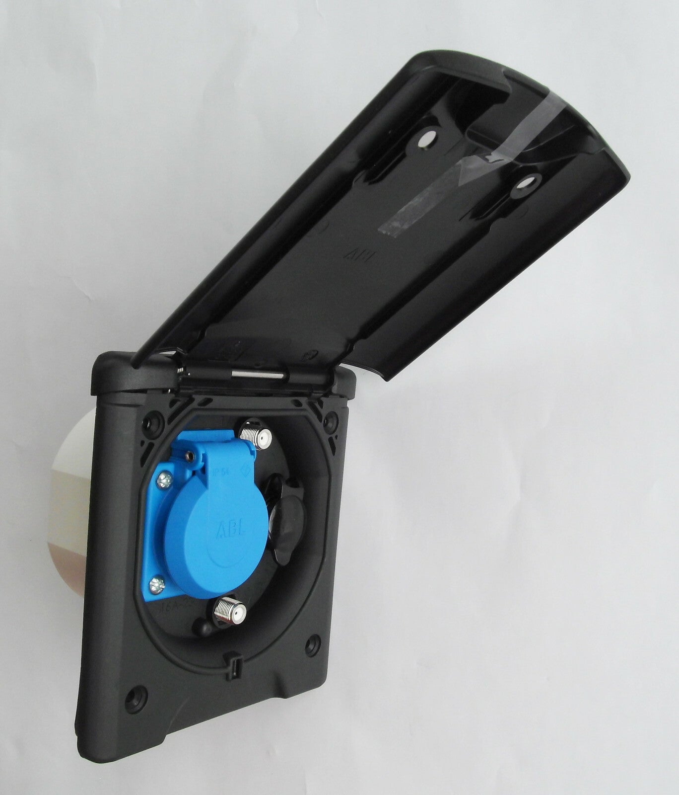 Vorzelt Entnahme Außen Steckdose 12/230 V SAT TV anthr. Magnetdeckel 820393r NEU