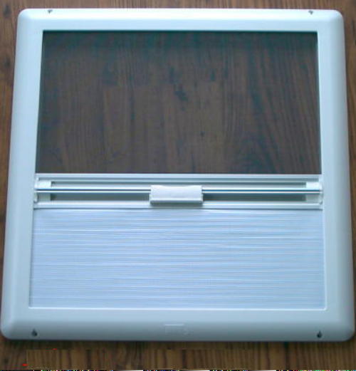 Dachluke Dachhaube weiß Fiamma Vent 50 x 50 Rollo 206f431 NEU