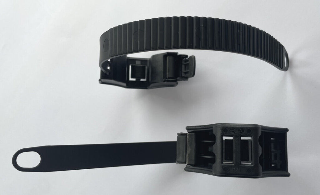Endkappen Riemen Set für Fahrradträger V-Schiene Thule schwarz 09649m NEU