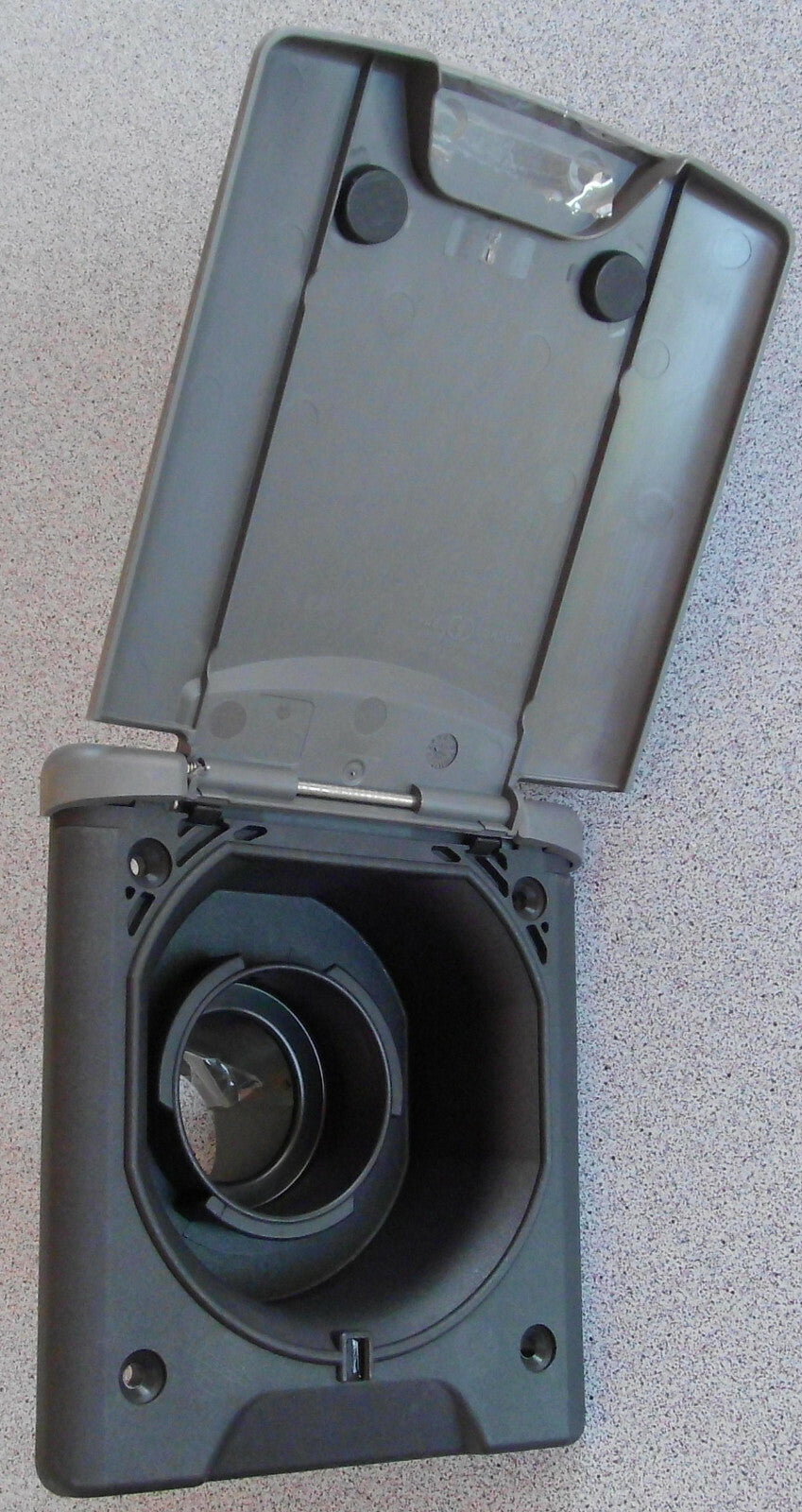 Einfüllstutzen Wasser Deckel mit Magnetverschluss in GRAU 300f626 NEU