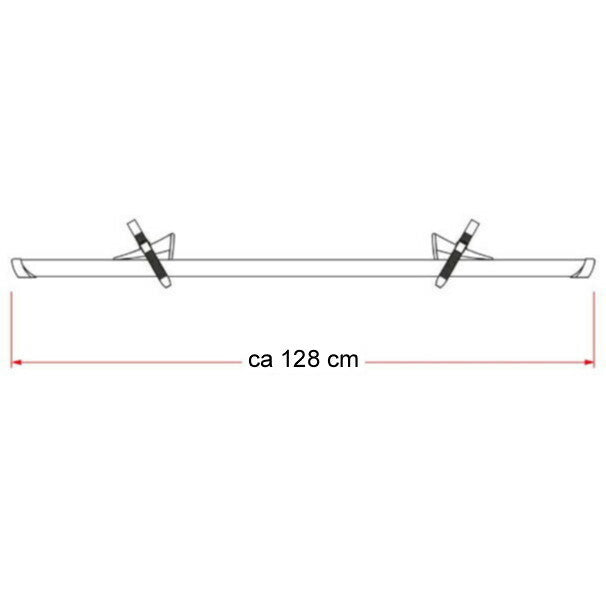 Fahrradträger Fiamma Carry Bike Zusatz Schiene 128cm Rail Premium  136f590 NEU
