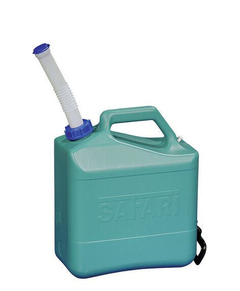 Safari Wasserkanister 15 L Deckel Ausgießer Kanister türkis Griff  60072r NEU
