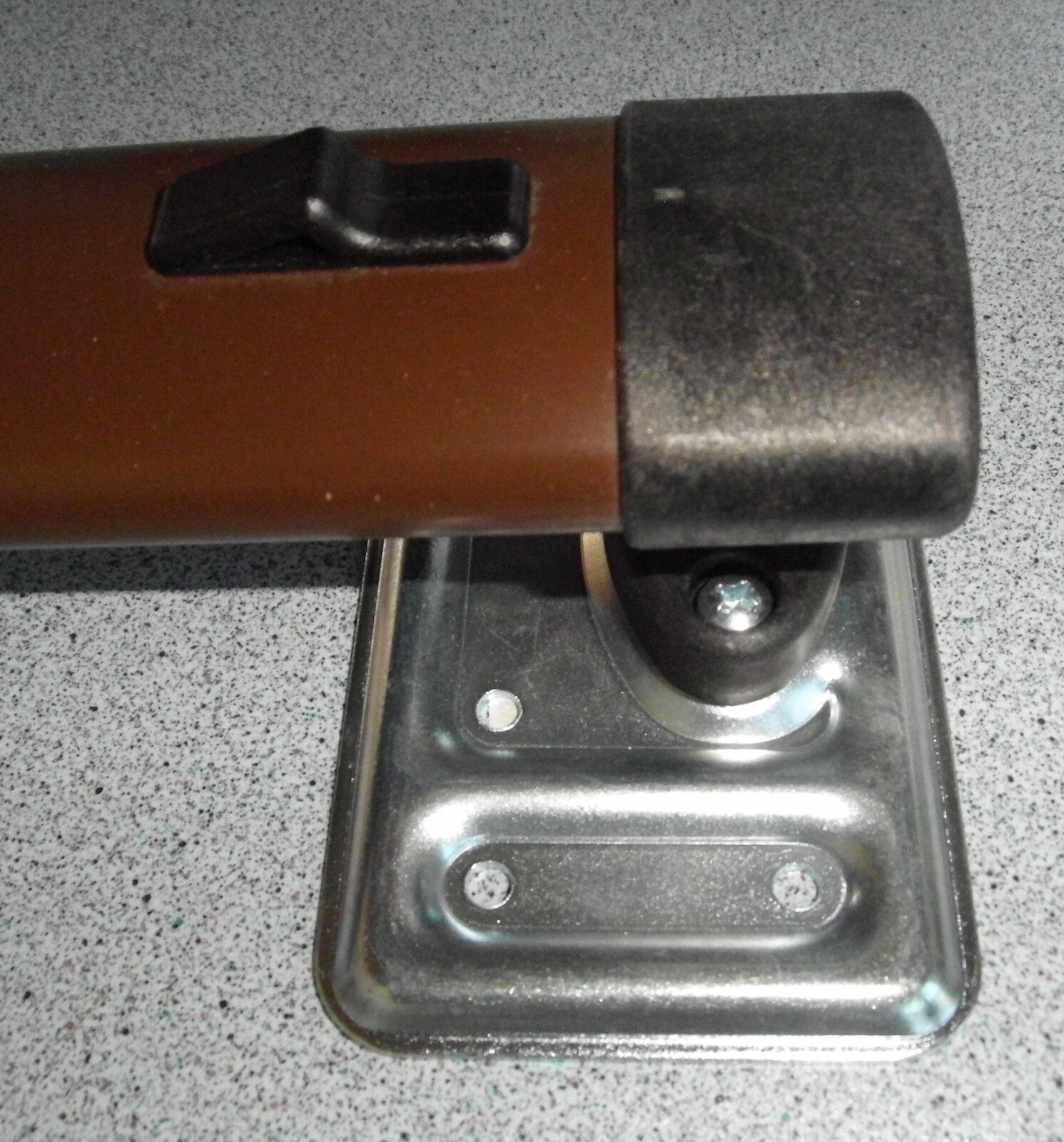 Tischfuß Klapptischfuß Gelenk oben Klapp Stützfuß BRAUN Tisch Fuss  91315p NEU