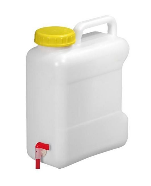 Wasserkanister Weithalskanister Kanister 10 L Hahn Griff Deckel DIN96 129840b