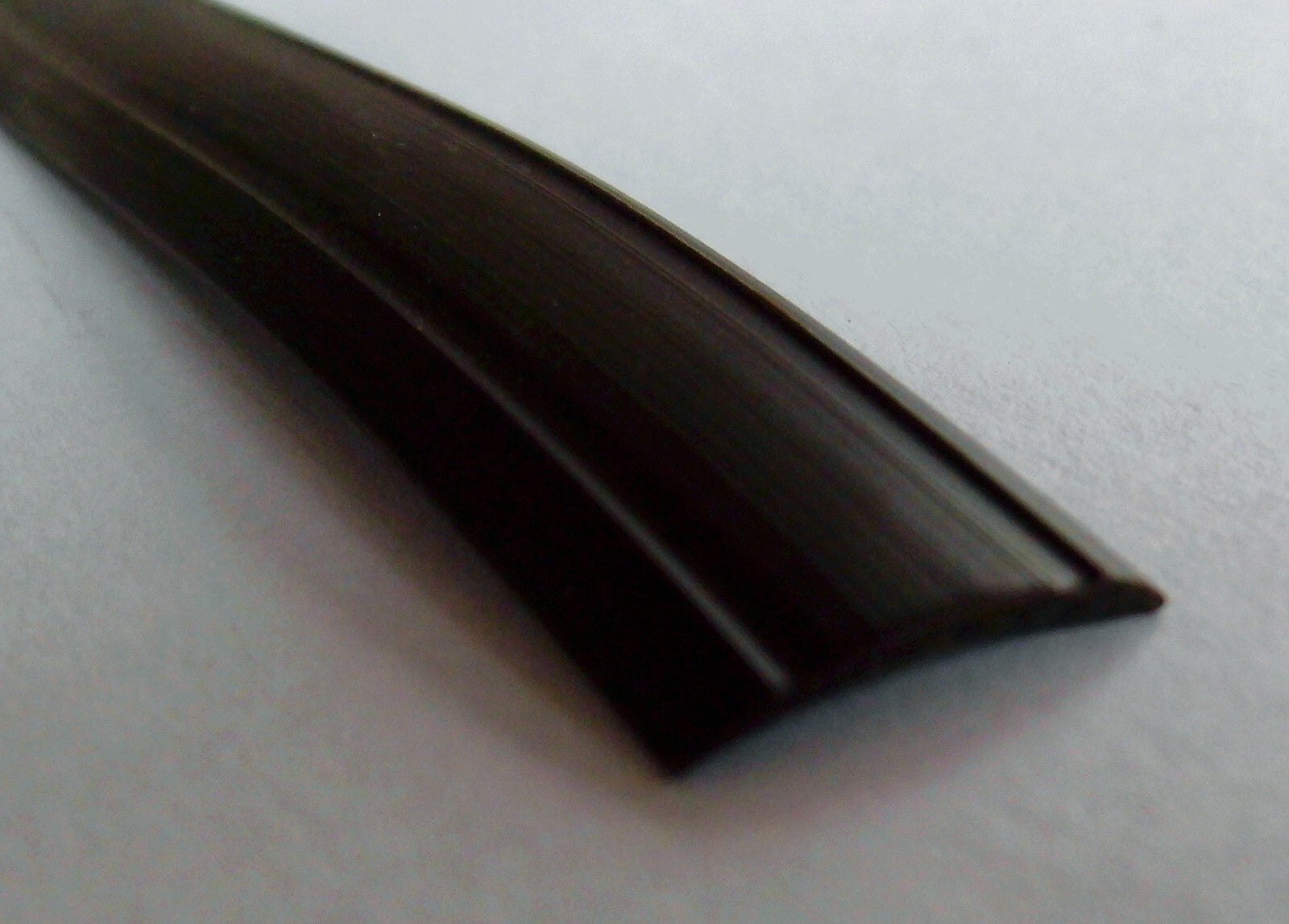 Leistenfüller dunkelbraun 5m ≙2,99€/m PVC-Profil 12mm für Alu Profil 212f022 NEU