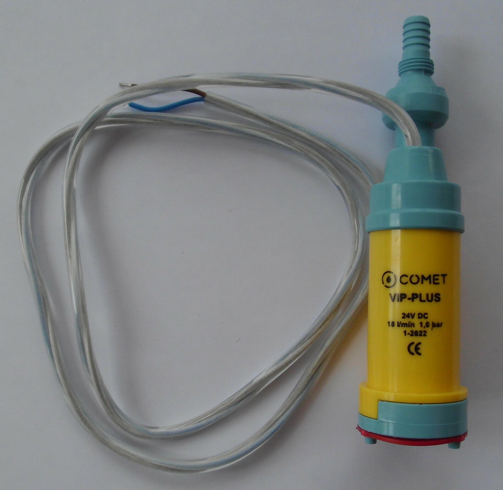 Wasserpumpe 24 Volt Tauchpumpe gelb Comet VIP PLUS 16 L Rückschlag 23358m NEU