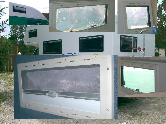 Seitz S-4 Ausstellfenster S 4 Fenster + Rollo 900 x 450 mm 204f022 NEU