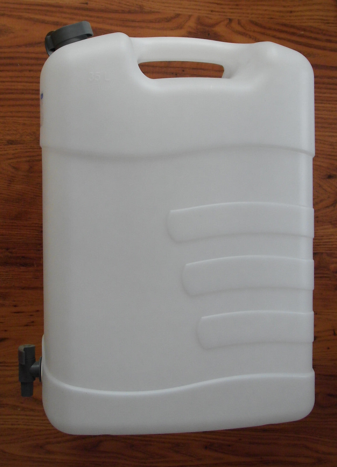 Wasserkanister Kanister 35 L Ausgießer + Ablasshahn 600791r + 467730b NEU