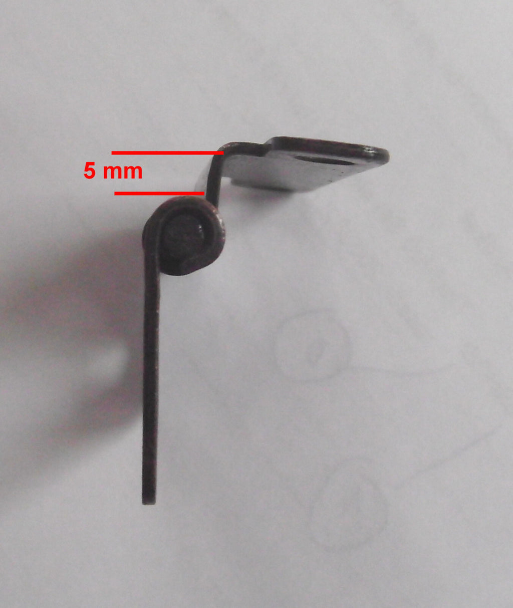 Scharnier 4 St. ≙5,11€/Stk. Spezialtürscharnier 5 mm gekröpft 68530m NEU