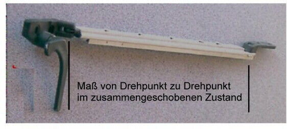 Fenster Aufsteller 23 rechts Halter Aussteller zum Schrauben Riegel  322591r NEU