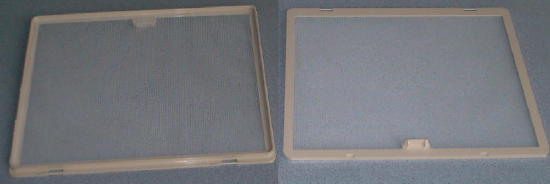 Moskitonetz Fliegengitter Rahmen beige f. MPK Dachhaube 32 x 36 cm  206f056 NEU
