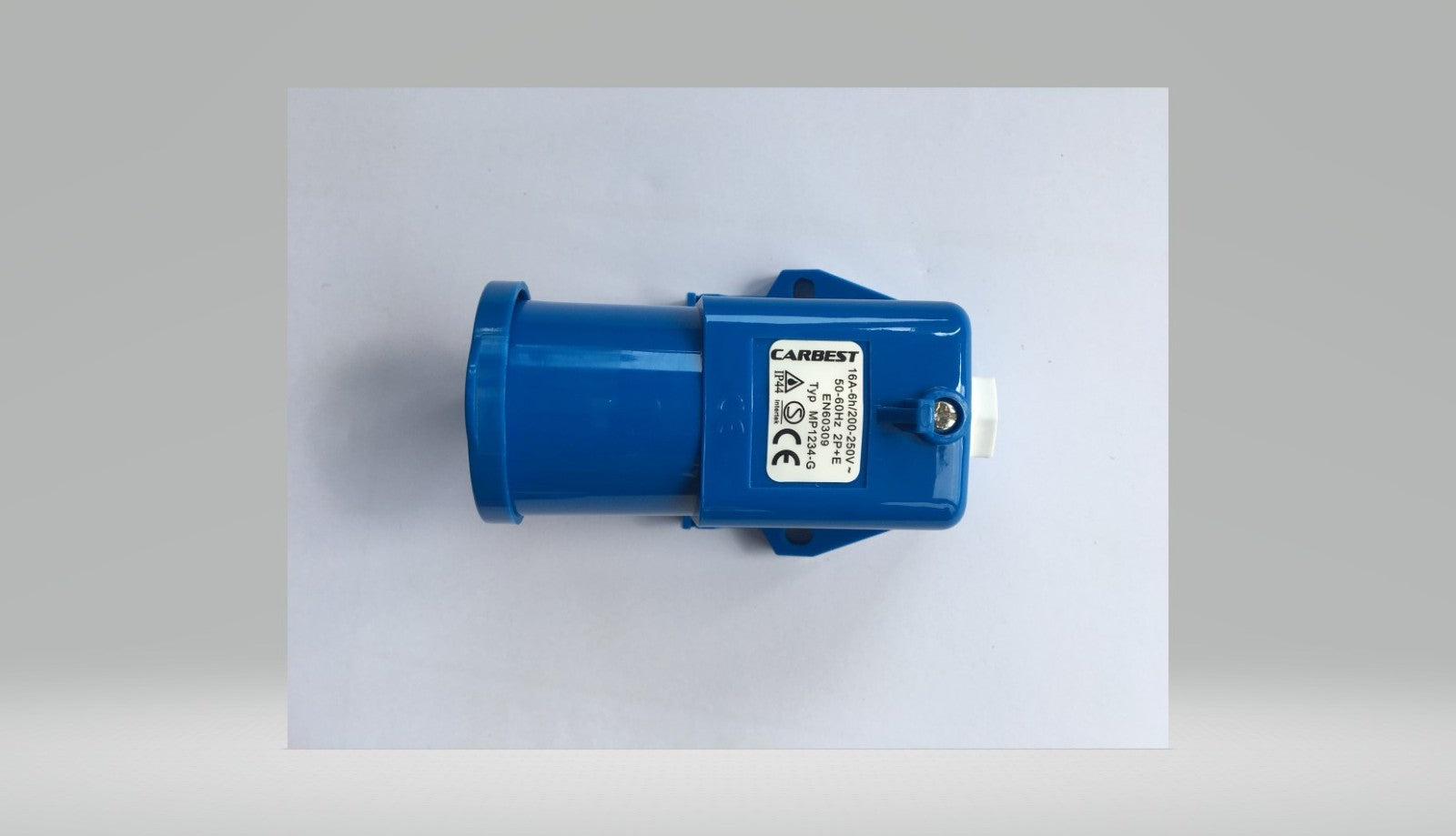 CEE Kupplung 3 polig Einspeisestecker Deckel für Wandmontage 82008r NEU