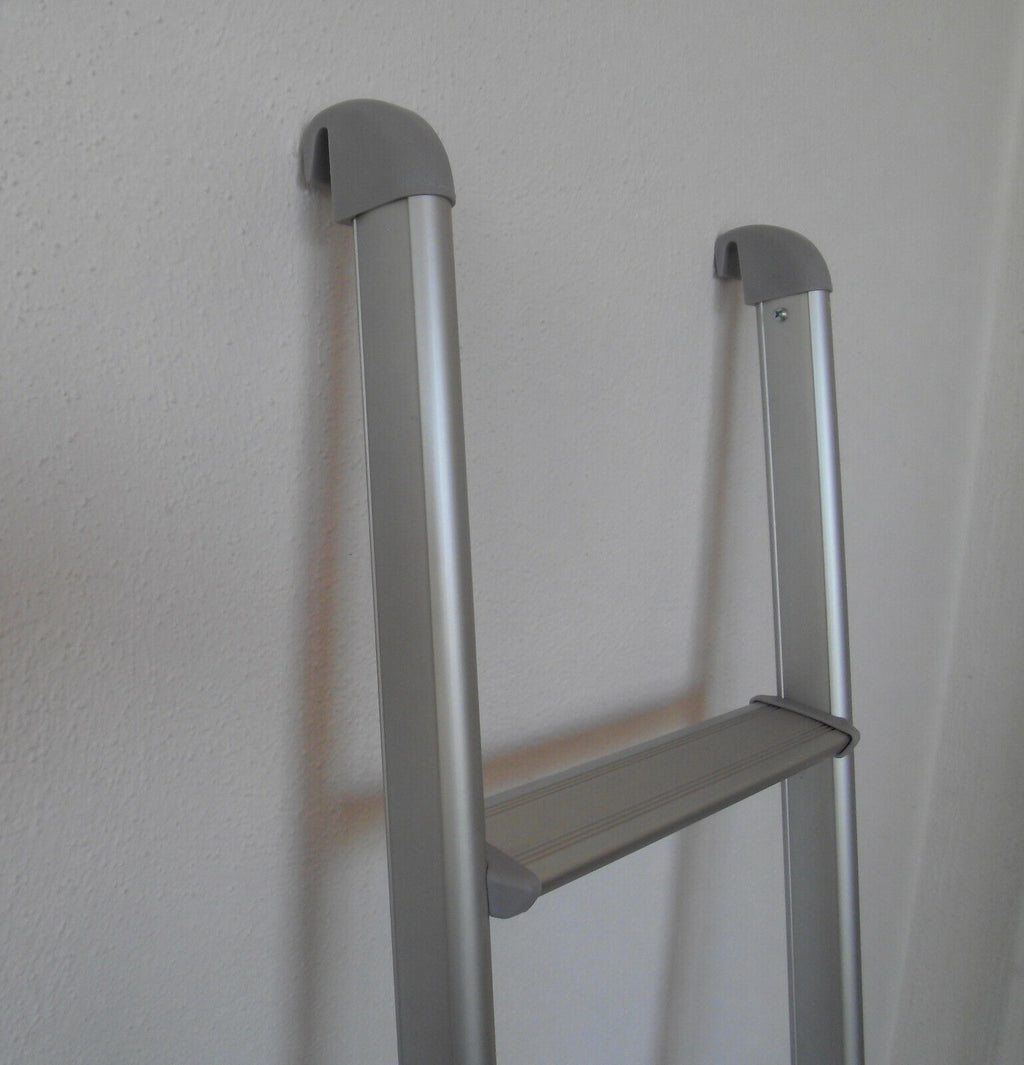 Leiter Alkovenleiter Scala 6 Stufen Alu 170 cm lang Halter 91271p NEU