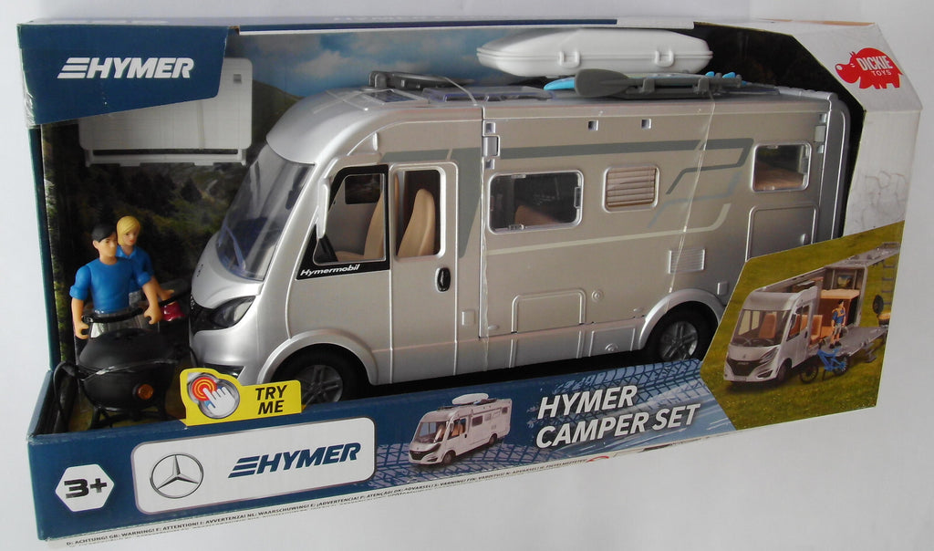 DICKIE Hymer B-Klasse Camper Set Spielmobil Moderncomfort Spielzeug 60506m NEU