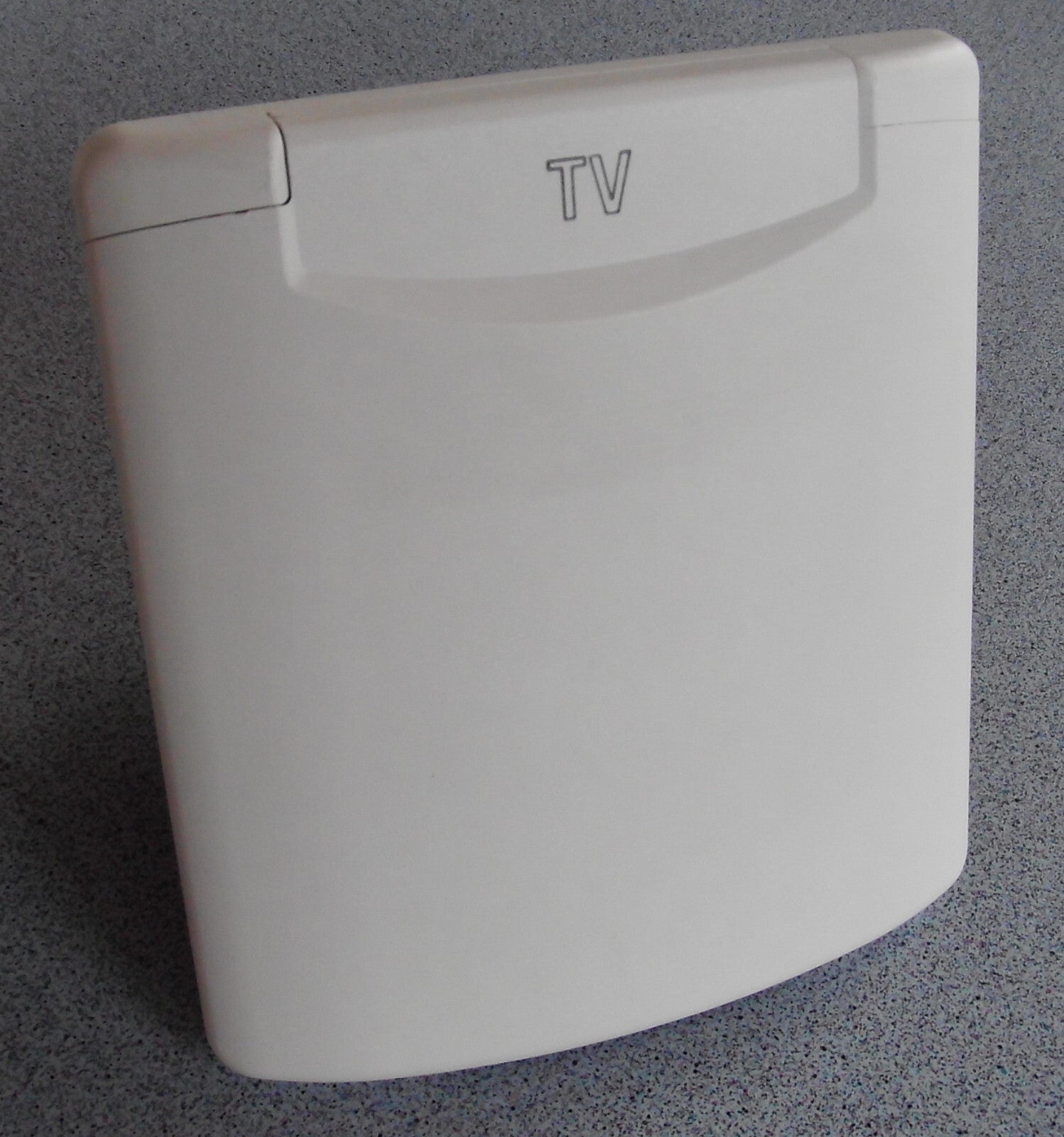 Vorzelt Entnahme Außen Steckdose 12/230 V SAT TV weiß Magnetdeckel 320f973 NEU