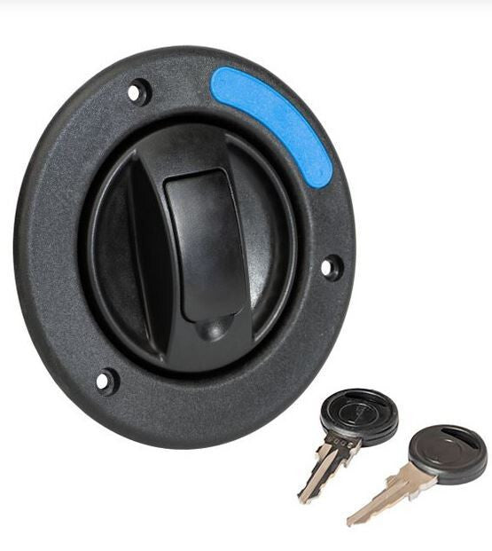 Wasserdeckel Einfüllstutzen schwarz NEU Fiamma Schloss +2 Schlüssel  300f467 NEU