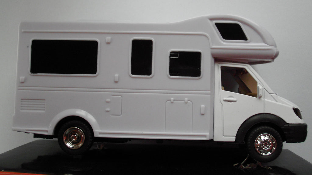 Reisemobil Wohnmobil Spielzeug weiß Rückzugsautomatik 77801m NEU