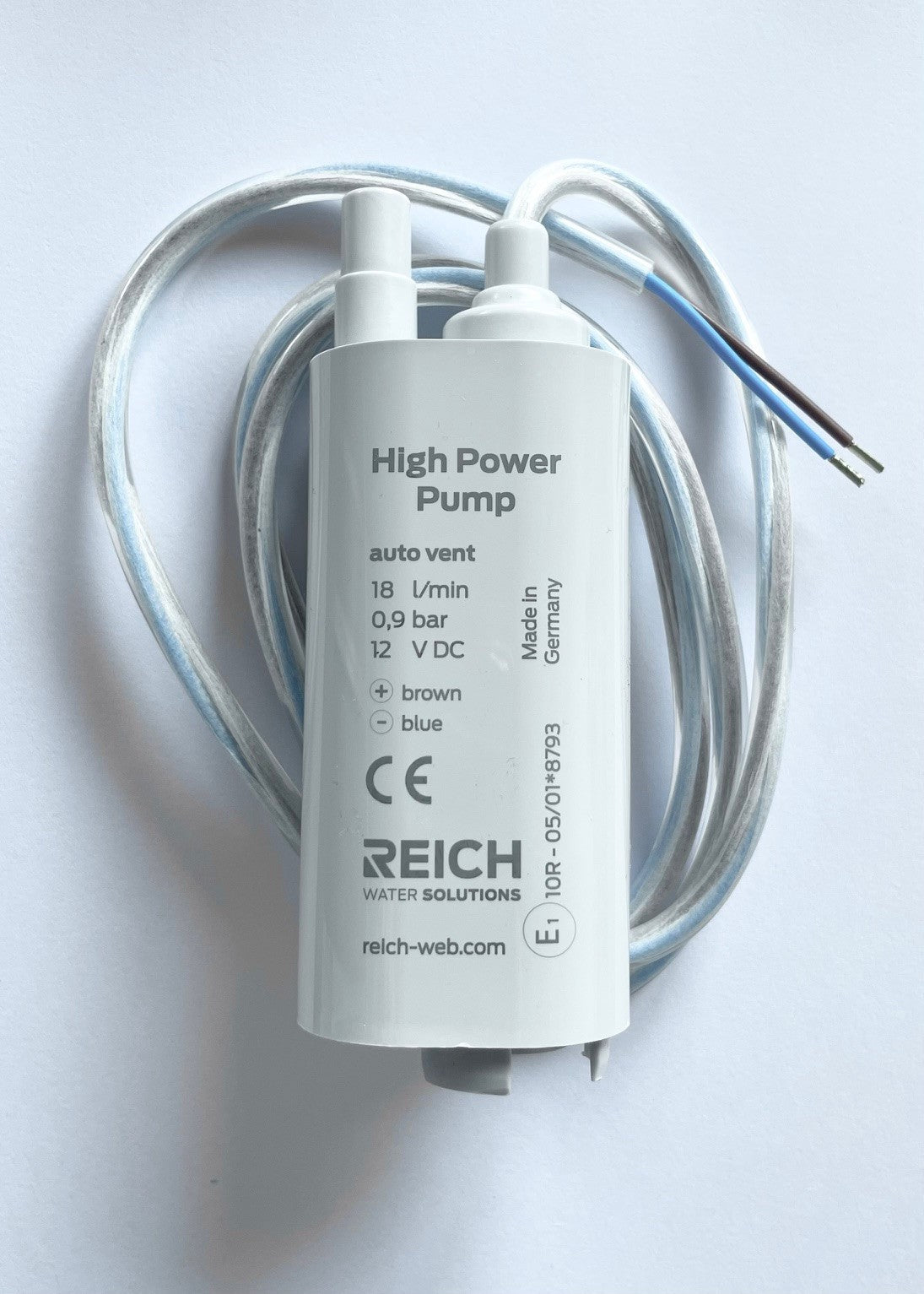 Wasserpumpe Tauchpumpe Reich 18 L Pumpe Entlüftung 0,9 bar  300f098-1 NEU
