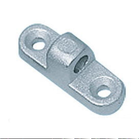 Wandöse 5 St. ≙2,98€/St. Metall mit Schrauben Öse senkrechte Montage 250490b NEU
