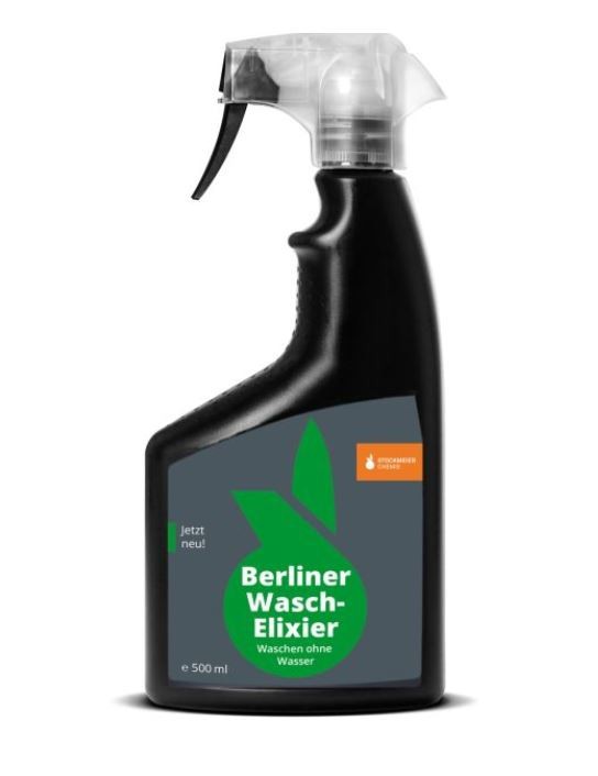 Berliner Wasch-Elixier 500ml ≙36,90€/L. Reiniger für Caravan außen 450f153 NEU