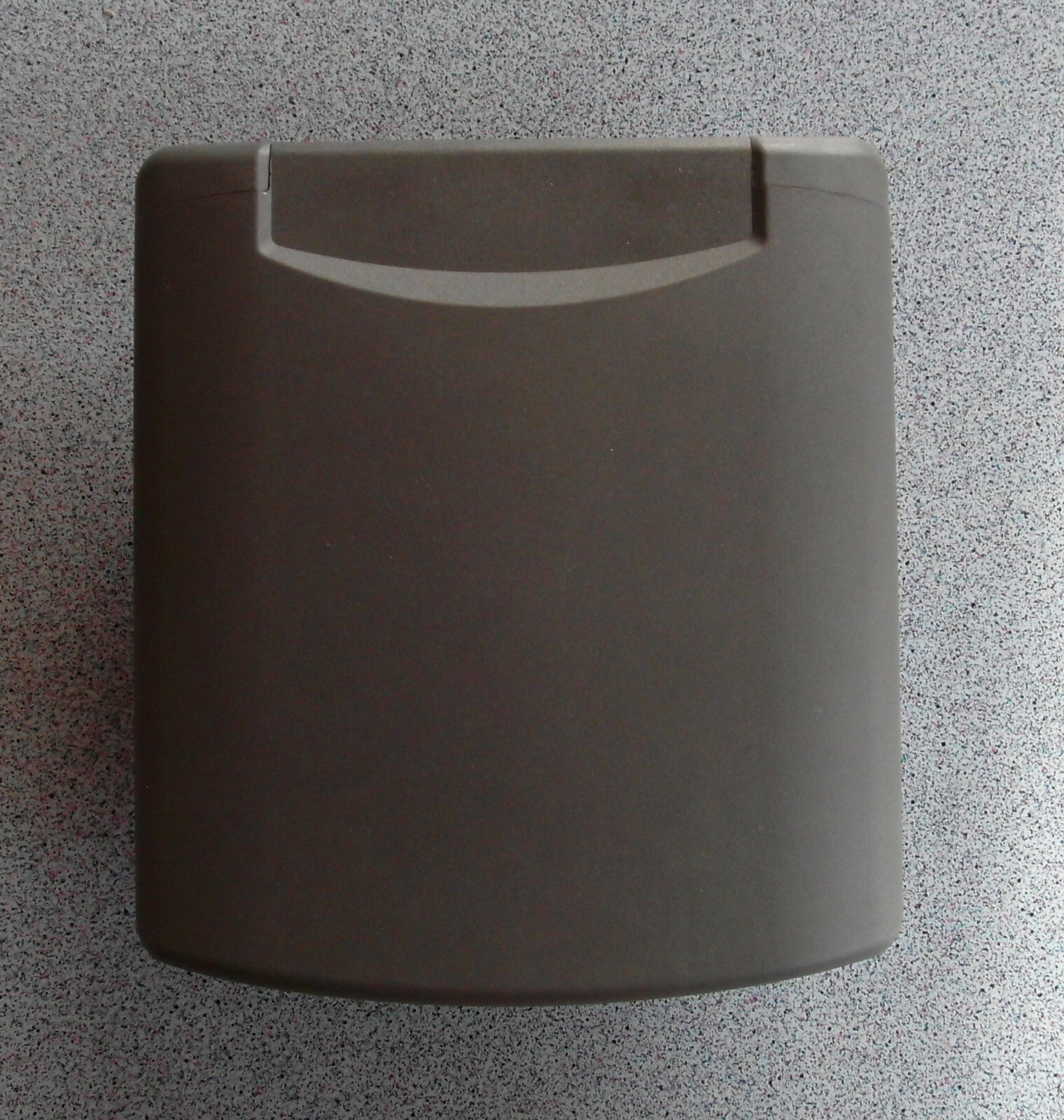 Versorgungs Klappe mit Magnetdeckel dunkelgrau Leerdose offen 300f881 NEU