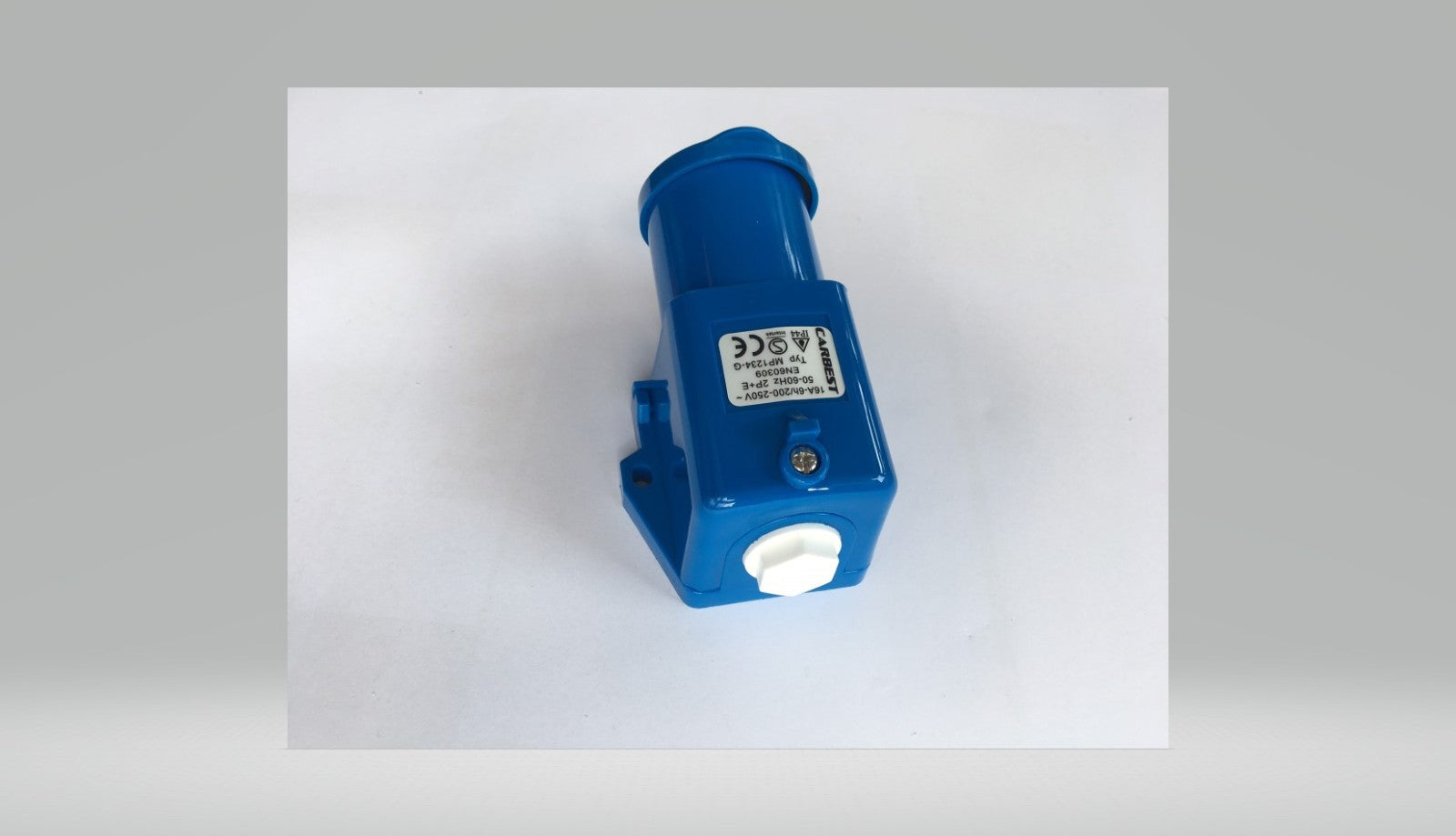 CEE Kupplung 3 polig Einspeisestecker Deckel für Wandmontage 82008r NEU