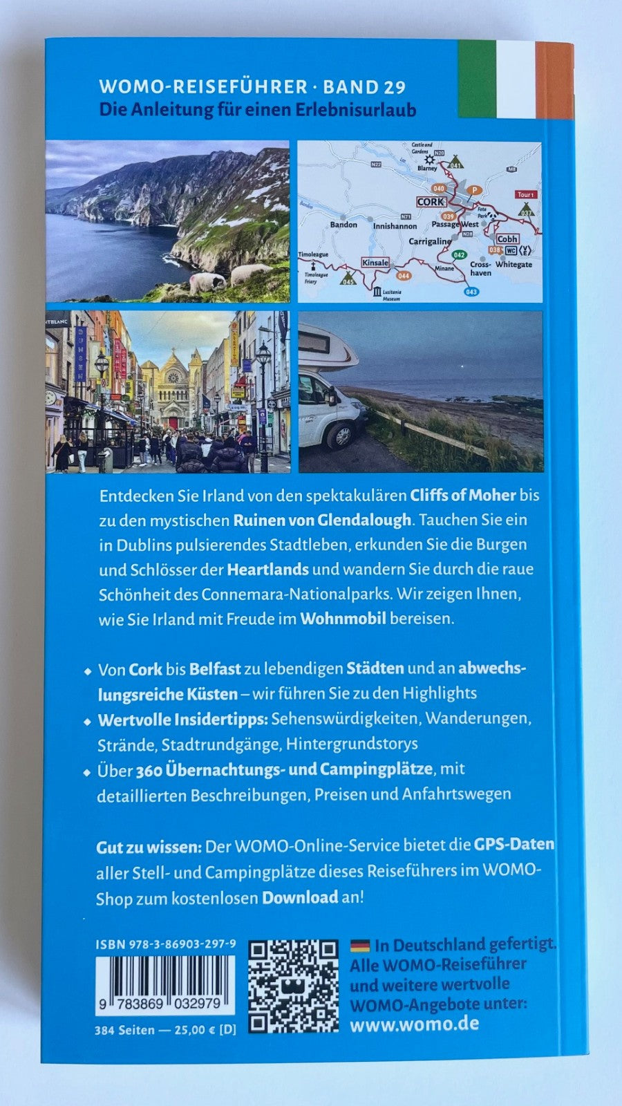 Mit dem Wohnmobil nach Irland WOMO Reihe Band 29 Entdeckertouren NEU